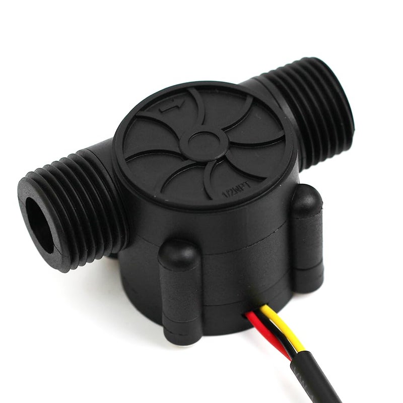 SENSTREE G1/2 ’’ Flow Hall Sensor with NPT Thread, 1-30L/Min Flow Meter, Flowmeter Counter, Arduino, Raspberry Pi, and Reverse Osmosis Filter Compatible - Image 2